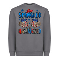 Storm star spangled and hammered skeleton hand Heavyweight Sweatshirt - Jasminsmagicworld