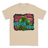 Mushroom stuck on you heart cactus serape leopard background Classic Tee - Jasminsmagicworld