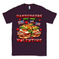 Plum hamburger are my valentine Classic Tee - AdoDesignShop