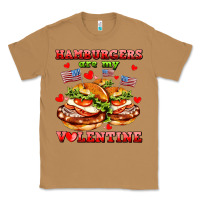 Toasted Coconut hamburger are my valentine Classic Tee - AdoDesignShop