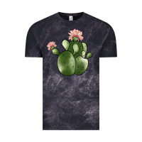 Cloud Black cactus Vintage Tee - JahusDesignShop