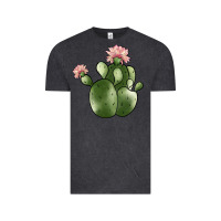 Vintage Black cactus Vintage Tee - JahusDesignShop