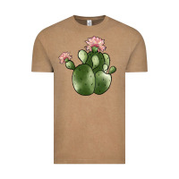 Vintage Coffee cactus Vintage Tee - JahusDesignShop