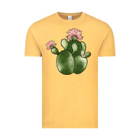 Vintage Mustard cactus Vintage Tee - JahusDesignShop