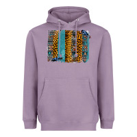 Lavender Aztec Leopard Glitter Brushstrokes Heavyweight Hoodie - Bettercallsaul