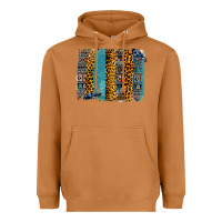 Meerkat Aztec Leopard Glitter Brushstrokes Heavyweight Hoodie - Bettercallsaul
