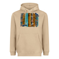 Mushroom Aztec Leopard Glitter Brushstrokes Heavyweight Hoodie - Bettercallsaul