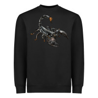 Black scorpion Heavyweight Sweatshirt - LillyAllenDesigns