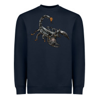 Navy scorpion Heavyweight Sweatshirt - LillyAllenDesigns