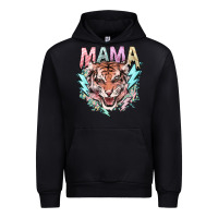 Foreset Green Mama tiger lightning bolt Urban Hoodie - HowdyJamesFarm
