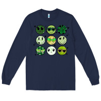 Navy funny st patrick's day Long Sleeve Tee - MaliasSmallBusiness