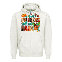 Oatmeal Heather my favorite call me nana Zipper Hoodie - MaliasSmallBusiness