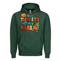 Sports Green my favorite call me nana Zipper Hoodie - MaliasSmallBusiness