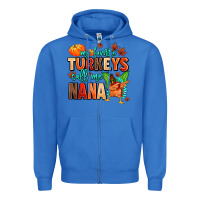 True Royal my favorite call me nana Zipper Hoodie - MaliasSmallBusiness
