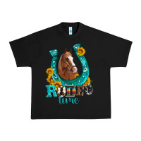Black horseshoe rodeo time Urban Heavy Tee - Artiststas