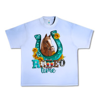 Grape Ice horseshoe rodeo time Urban Heavy Tee - Artiststas