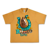 Peanut Butter horseshoe rodeo time Urban Heavy Tee - Artiststas