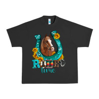 Pigment Black horseshoe rodeo time Urban Heavy Tee - Artiststas