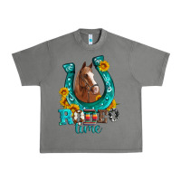 Tornado horseshoe rodeo time Urban Heavy Tee - Artiststas