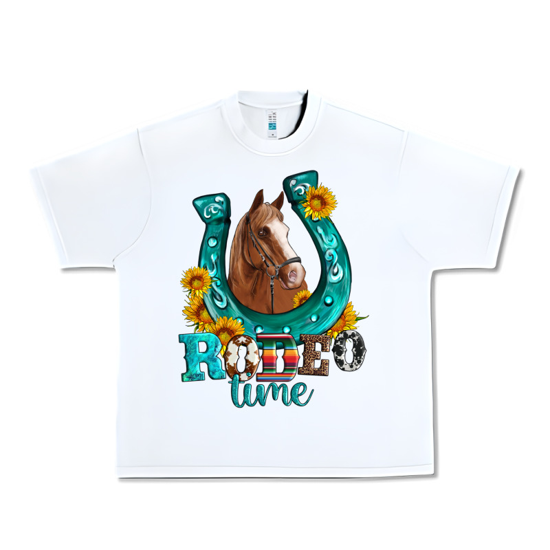 Horseshoe Rodeo Time Urban Heavy Tee by Artiststas | Teevron