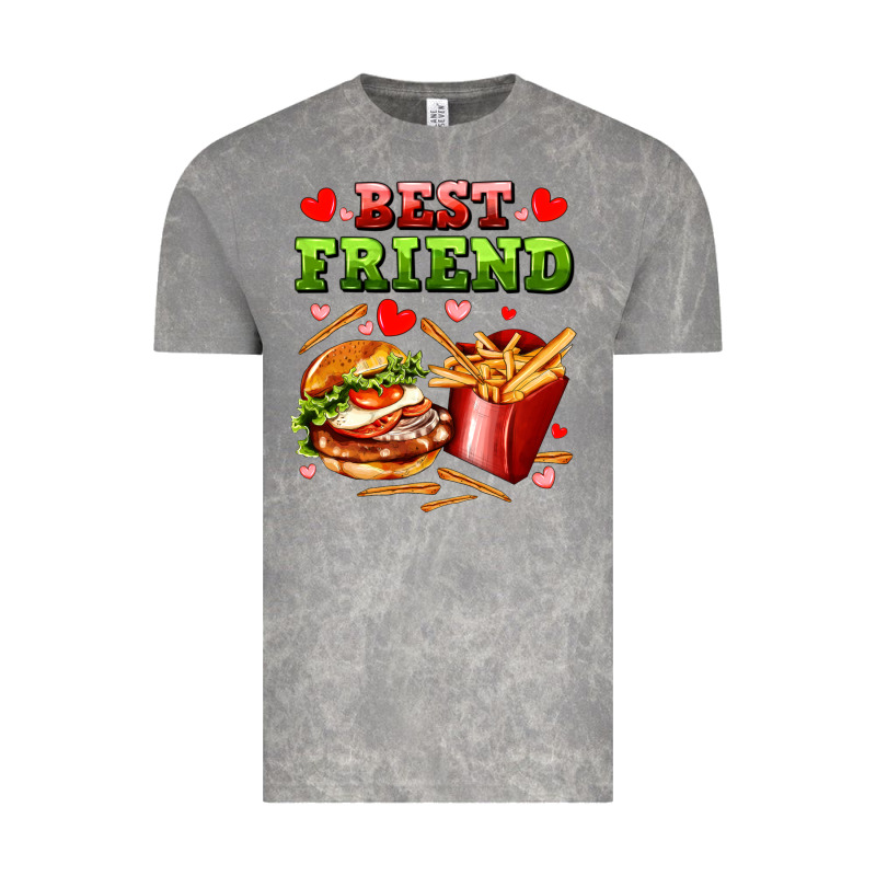 Best Friend Hamburger Potatoes Vintage Tee by AdoDesignShop | Teevron