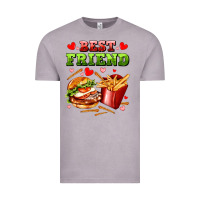 Vintage Zinc best friend hamburger potatoes Vintage Tee - AdoDesignShop