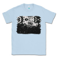 Dusty Blue cowhide background Classic Tee - BarkalooDesign