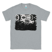 Heather Grey cowhide background Classic Tee - BarkalooDesign