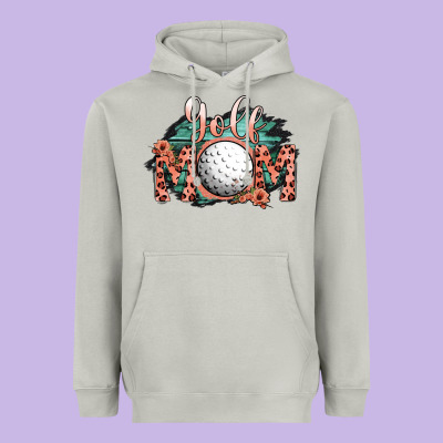 Golf Mom Heavyweight Hoodie Designed By Bettercallsaul