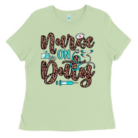 Matcha nurse on duty Ladies Tee - JahusDesignShop