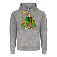 Cloud Rock st patricks clover king  with shamrocks Vintage Hoodie - AdoDesignShop