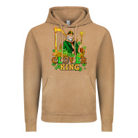 Vintage Camel st patricks clover king  with shamrocks Vintage Hoodie - AdoDesignShop