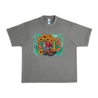 Tornado cowboy boots sunflower Urban Heavy Tee - AdoDesignShop
