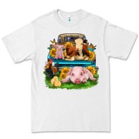 White farm truck animals Premium Tee - Zillion Design Studio