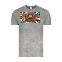 Cloud Rock bus driver school bus cowhide license plate Vintage Tee - Artiststas