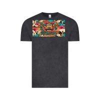 Vintage Black bus driver school bus cowhide license plate Vintage Tee - Artiststas