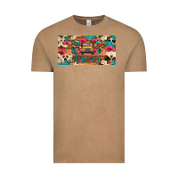 Vintage Coffee bus driver school bus cowhide license plate Vintage Tee - Artiststas