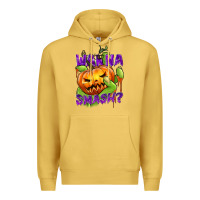 Antique Gold Wanna Smash? Premium Hoodie - texasbilliewilder