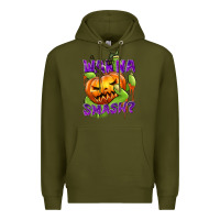 Army Green Wanna Smash? Premium Hoodie - texasbilliewilder