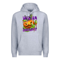 Heather Grey Wanna Smash? Premium Hoodie - texasbilliewilder