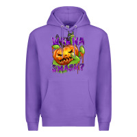 Purple Wanna Smash? Premium Hoodie - texasbilliewilder