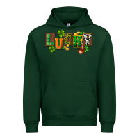 Forest Green Western lucky St. Patrick's Day Urban Hoodie - CowGirlArtShop