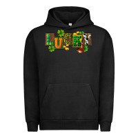 Pigment Black Western lucky St. Patrick's Day Urban Hoodie - CowGirlArtShop