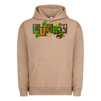 Pigment Burro Western lucky St. Patrick's Day Urban Hoodie - CowGirlArtShop
