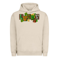 Pigment French Oak Western lucky St. Patrick's Day Urban Hoodie - CowGirlArtShop