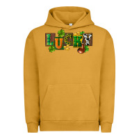 Pigment Peanut Butter Western lucky St. Patrick's Day Urban Hoodie - CowGirlArtShop