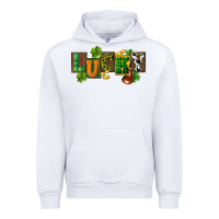 White Western lucky St. Patrick's Day Urban Hoodie - CowGirlArtShop