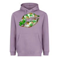 Lavender St. Patricks Day White Lips Heavyweight Hoodie - Bettercallsaul