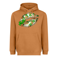 Meerkat St. Patricks Day White Lips Heavyweight Hoodie - Bettercallsaul
