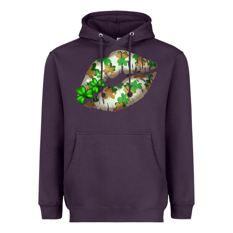 St. Patricks Day White Lips Heavyweight Hoodie by Bettercallsaul | Teevron